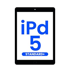 Standard+ iPad 5 (2017) Digitizer Assembly (BLACK) (Home Button Pre-Installed)