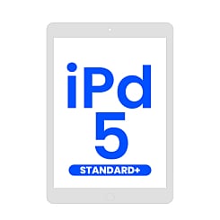 Standard+ iPad 5 (2017) Digitizer Assembly (SILVER)  (Home Button Pre-Installed)