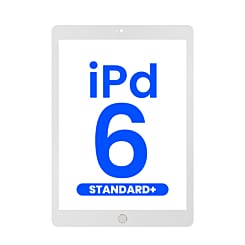 Standard+ iPad 6 (2018) Digitizer Assembly (SILVER) (Home Button Pre-Installed)