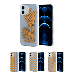 iPhone 11 Dual Layer Gold Design Printed Case