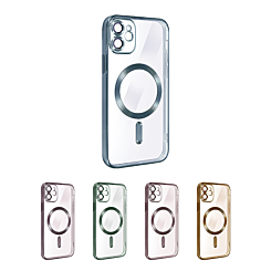 iPhone 11 Shiny Wireless Charging Clear Case