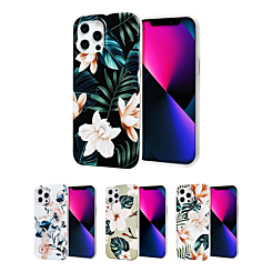 iPhone 12 / 12 Pro Flower Design TPU Case