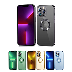 iPhone 12 / 12 Pro Shiny Wireless Charging Clear Case