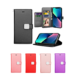 iPhone 13 Pro Elegant Leather Wallet Case