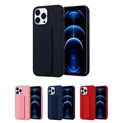 iPhone 13 Pro Max Hand Strap Vertical Magnetic Kickstand Case