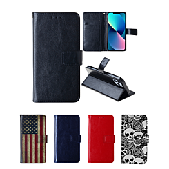 iPhone 13 Pro Max Leather Wallet Case with Card Slot
