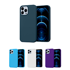 iPhone 13 Pro Soft Solid Silicone Case (Full Buttom Cover)