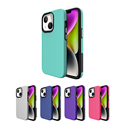 iPhone 14 / 13 / 16e Shock Absorption Protective Dual Layer Case