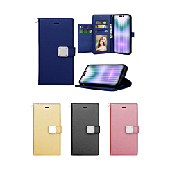 iPhone 14 Pro Elegant Leather Wallet Case