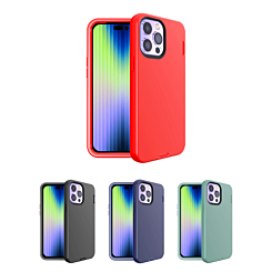 iPhone 14 Pro Max Silicone Design Heavy Duty Case