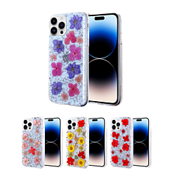 iPhone 14 Pro Real Flower Case
