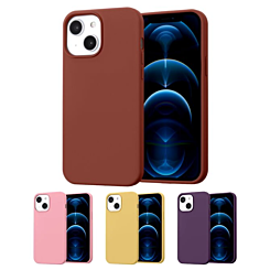 iPhone 15 Soft Solid Silicone Case (Full Buttom Cover)