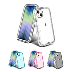 iPhone 15 Transparent Shockproof Case