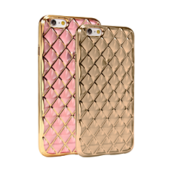 iPhone 6sP / 6P Chrome TPU with Rhombus