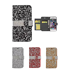 iPhone 8P / 7P Diamond Crystal Wallet Case