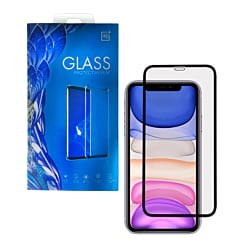 Purchase the Curved Edge Tempered Glass for iPhone 11 and XR, 3D, 1 piece.