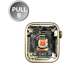 Housing for iWatch Series 4 (40mm) (GPS & Cellular / Small Components) (STAINLESS STEEL GOLD) (OEM Pull B Grade)