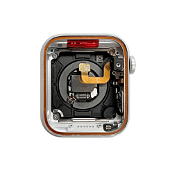 Housing for iWatch Series 6 (40mm) (GPS & Cellular / Small Components) (SILVER) (OEM Pull)