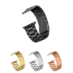 iWatch (38/40/41mm) Butterfly Buckle Stainless Steel Wrist Band