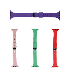 iWatch (38/40/41mm) Silicone Strap Band with Clasp