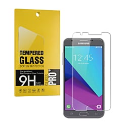 Clear Tempered Glass for Galaxy J327 (Case Friendly / 2.5D / 1 Piece)