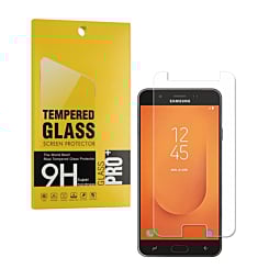 Clear Tempered Glass for Galaxy J737 (Case Friendly / 2.5D / 1 Piece)