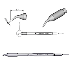 JBC C245029 Colonial Bent Cartridge  0.4