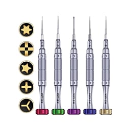 AiXun AX-IS003 2D Alloy Steel Screwdriver Set (Philips / Tri-point / Pentalope / Pinhead Philips / Torx T2)