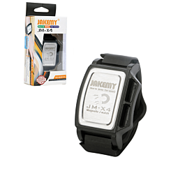 JAKEMY JM-X4 Powerful Magnetic Wrist Band Small Metal Holder Nut Screws Components Adsorption Bracel (Not Returnable)