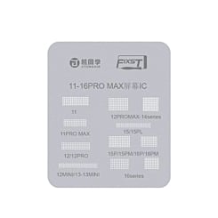 Buy the JITONGXUE LCD Screen IC Flex Cable Protection Stencil for iPhone 11 to 15 Pro Max.