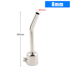 Kaigexin 850 Universal Hot Air Gun Head Welding Extension Nozzle - 8mm