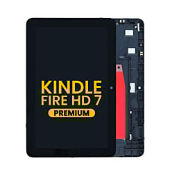 LCD Assembly with Frame for Amazon Kindle Fire HD 7 (12th Gen / 2022) (B096WJFX8M)(Premium)