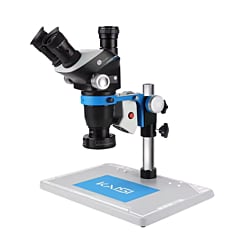 Kaisi S8 Trinocular Stereo Microscope 6.5x-52x Magnification with Base Plate (Only Ground Shipping)