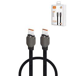 LDNIO PD LC211C USSB C-C Fast Charging Data Cable (3ft) (65W) (GRAY) (Only Ground Shipping)