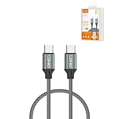 LDNIO LC441 USB C-C Charging Cable (GRAY) (3ft) (65W) (Only Ground Shipping)