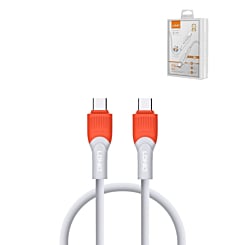 LDNIO LC601 USB C-C Charging Cable (ORANGE) (3ft) (100W) (Only Ground Shipping)