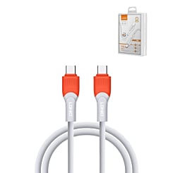 LDNIO LC601 USB C-C Charging Cable (ORANGE) (6ft) (100W) (Only Ground Shipping)