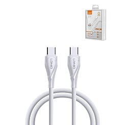 LDNIO LC612C PD USB C-C Fast Charging Data Cable (WHITE) (6ft) (65W) (Only Ground Shipping)