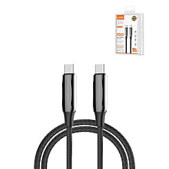 LDNIO LC921-240W PD-3.1 USB C-C Fast Charging Cable (BLACK) (6ft) (240W) (Only Ground Shipping)