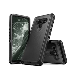 Heavy Duty Case for LG K51 (BLACK) (Only Ground Shipping)
