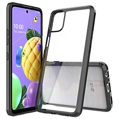 LG K53 Hybrid Case with Air Cushion Technology - BLACK (Only Ground Shipping)