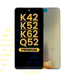 LCD Assembly without Frame for LG K62 / K52 / K42 / Q52 (BLACK) (Premium)