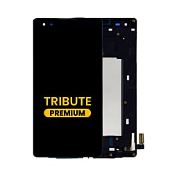 LCD Assembly with Frame for LG Tribute (LS676) (BLACK) (Premium)