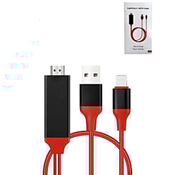 Display 2in1 Cable for HDMI & USB-A (HDTV / Charging & Data) (3ft) (Only Ground Shipping)