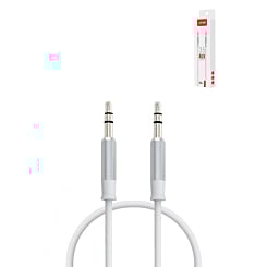 LDNIO LYS01 AUX-AUX Cable (WHITE) (3ft) (Only Ground Shipping)
