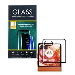 Back Tempered Glass for Motorola Razr 2024 / Razr 50 (XT2453 / 2024) / Razr 2025 / Razr 60 (XT2553 / 2025) (3D Curved / 1 Piece)