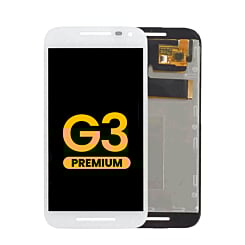 LCD Assembly without Frame for Motorola Moto G3 (XT1540) (WHITE) (Premium)