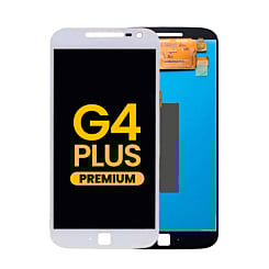 LCD Assembly without Frame for Motorola Moto G4 Plus (XT1640 / 1641 / 1642 / 1644) (WHITE) (Premium)