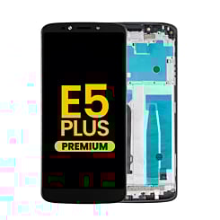LCD Assembly with Frame for Motorola Moto E5 Plus (XT1924) (US Version) (BLACK) (Premium)