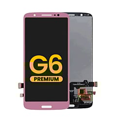 LCD Assembly without Frame for Motorola Moto G6 (XT1925) (PINK) (Premium)